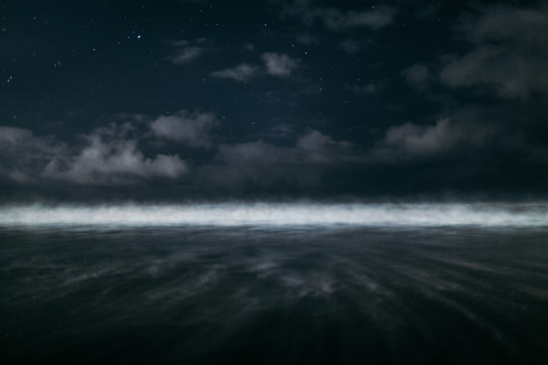 mysterious night scene