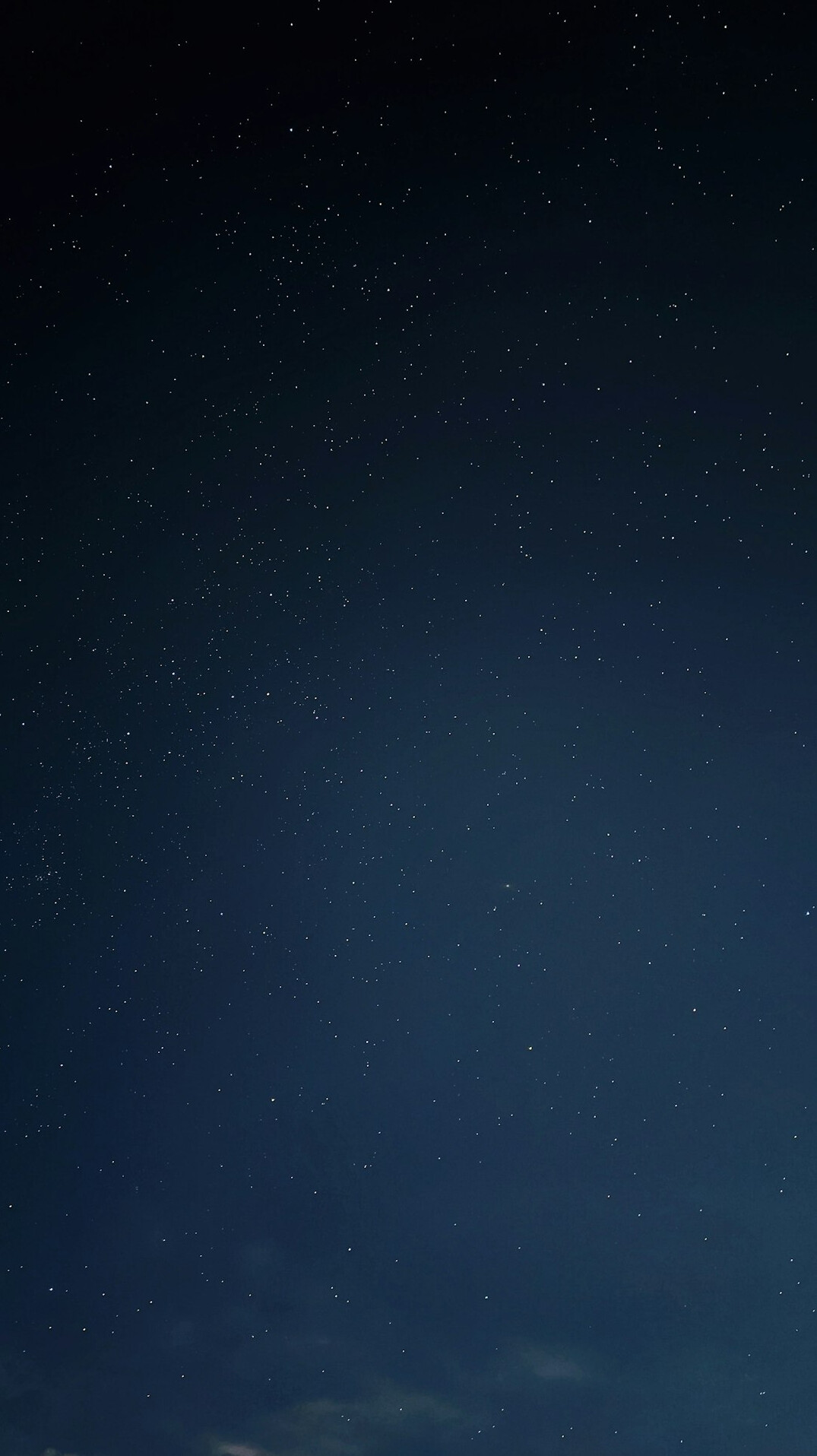 dark night sky with stars